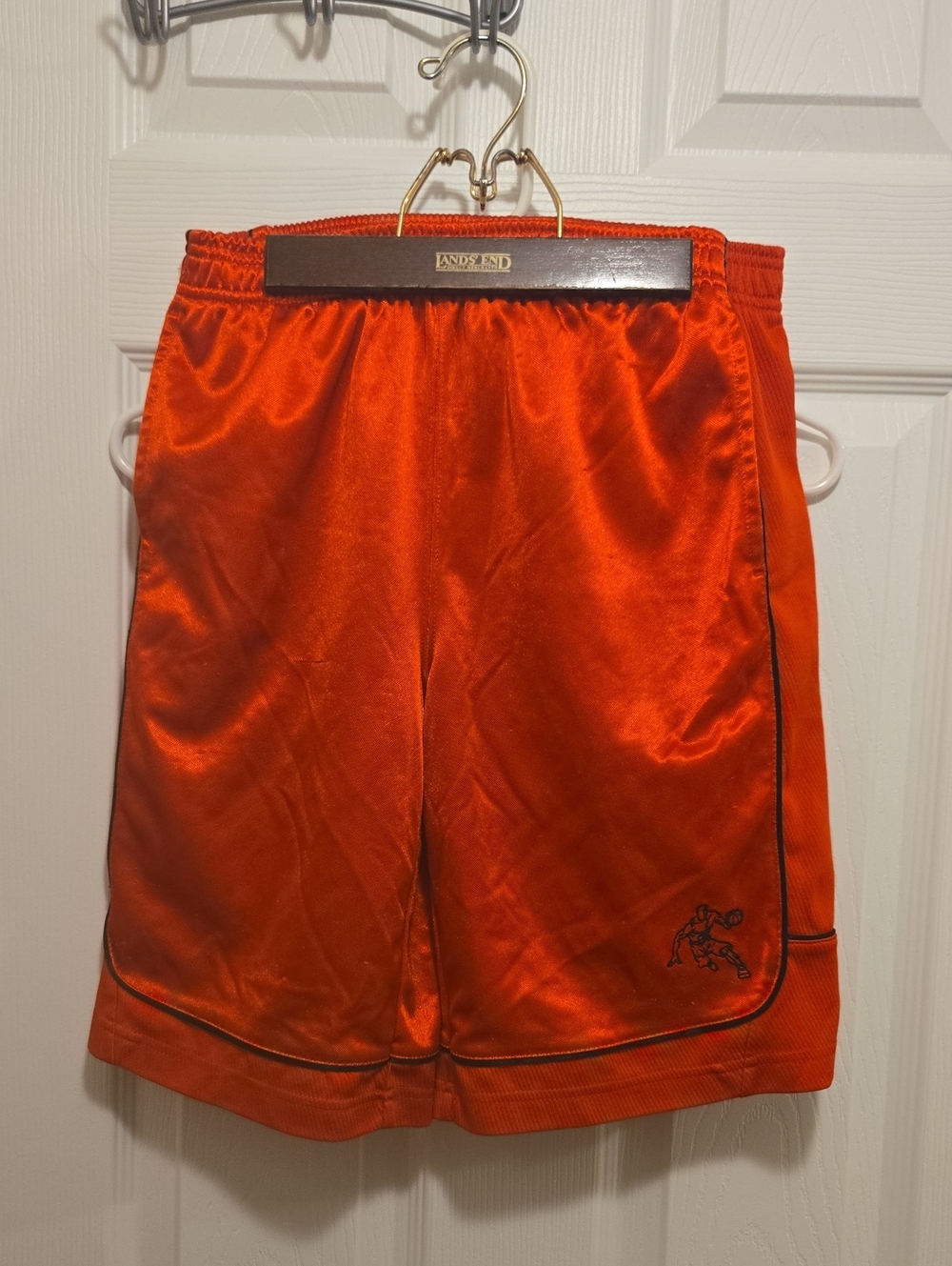 And1 Bright Red Kids Athletic Shorts